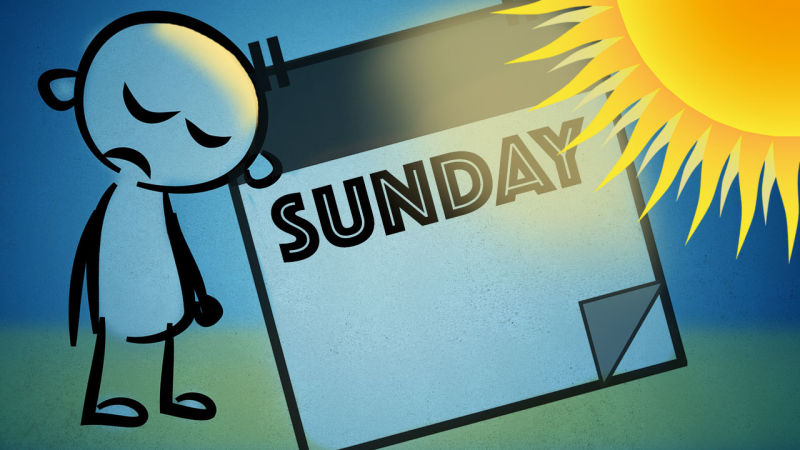 A case of the Sundays…